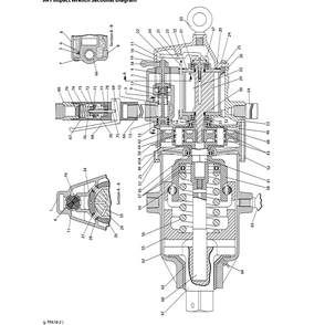 Part Location Diagram of R2F-167 Ingersoll Rand Valve Face Ind